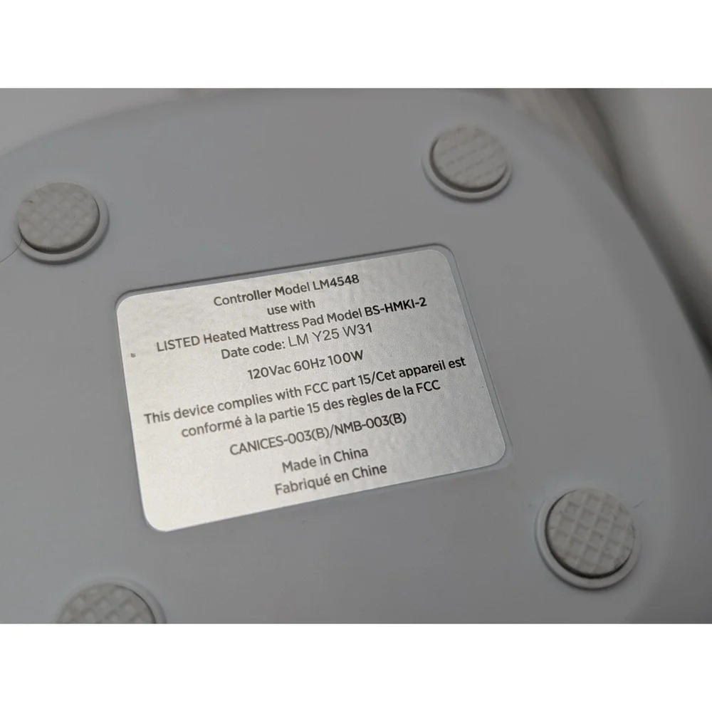 Bedsure Electric Heated Blanket‎ Dual  Controller LM4548